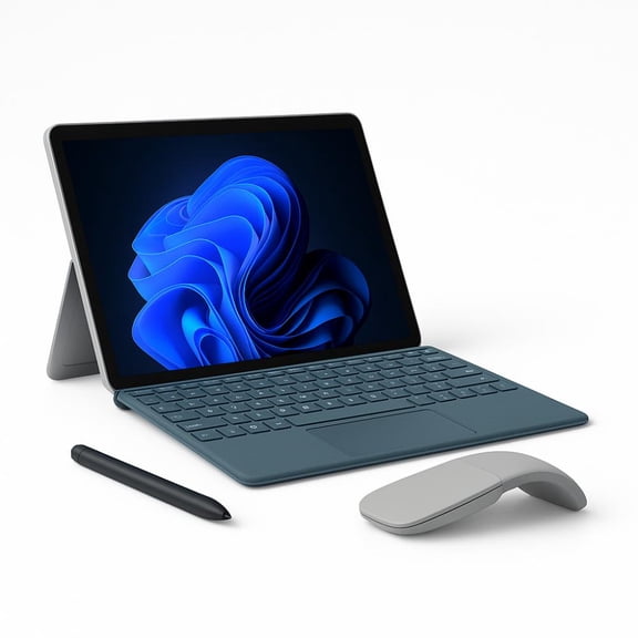 Microsoft Surface Pro Copilot  PC   Slim Pen & Pro Keyboard Ocean   Arc Mouse