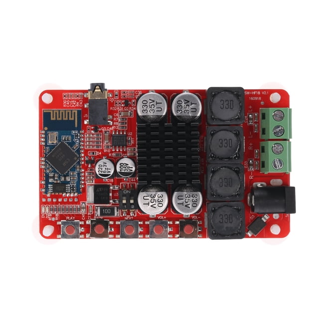 TDA7492 Wireless BT 4.0 50W + 50W Receptor de audio de 2 canales Módulo de placa de amplifi Abanopi Tablero del amplificador de potencia