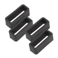 thumbnail image 4 of Keenso 4Pcs Silicone Watch Band Buckle Strap Keeper Hoop Loop Holder Retainer Rings Hot, 4 of 8