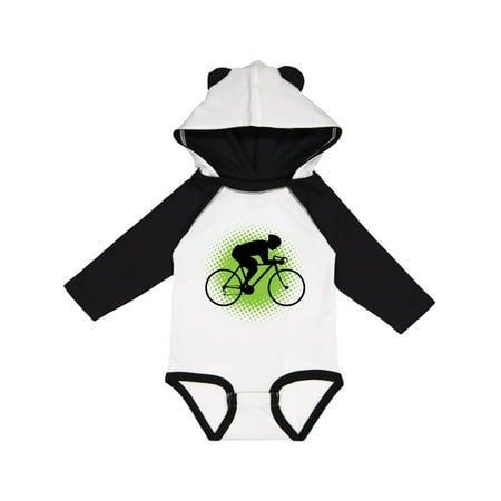 

Inktastic Cycling Bicycle Racing Biking Gift Baby Boy Long Sleeve Bodysuit