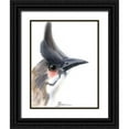 thumbnail image 1 of Shefranov, Olga 12x14 Black Ornate Wood Framed with Double Matting Museum Art Print Titled - Black Beak III, 1 of 4