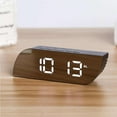 thumbnail image 2 of Espejo Reloj Despertador Pantalla De Temperatura Led Protección Para Los Ojos Maquillaje Luz Nocturna Moda Pantalla Digital Espejo Con Dos Brillos Para Dormitorio Estudio Interior Scienceny HA012979-00, 2 of 7