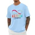 thumbnail image 3 of CHENge Autism Awareness Shirt Women Men Autism Acceptance Shirts Mental Health Tees Casual Inspirational Short Sleeve Tee Tops, 3 of 6