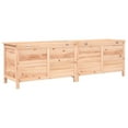 thumbnail image 5 of vidaXL Patio Storage Box with Lid for Outdoor Garden Furniture Solid Wood Fir, 5 of 62