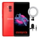 thumbnail image 1 of Smartphone Aiwa AW M999 16GB 2GB Single Sim más Aro de Luz y Micrófono - Rojo, 1 of 2