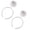 Clear 2pcs, variant on CXHEGBEJ 1/2/3/5Pcs Brain Loading Headbands Funny Rotating Brain Loading Design Simple Assembly Plastic Headband Cute Hair Rings Hair Accessorie sfor Women Everyday Party Decoration Clear