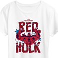 thumbnail image 3 of Marvel Captain America: Brave New World - Scribble Red Hulk - Women's Short Sleeve Graphic T-Shirt, 3 of 5