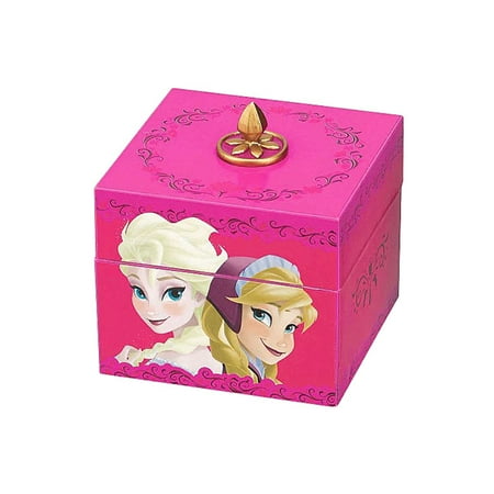 Mr. Christmas Disney Frozen Anna and Elsa Musical Keepsake Box with Pendant Necklace #11884