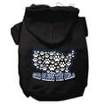 thumbnail image 1 of God Bless Usa Screen Print Pet Hoodies Black Xl (16), 1 of 1