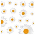 thumbnail image 3 of Summer White Floral Wall Stickers Window Decorations Stickers, 3 of 7