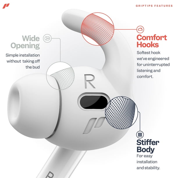 Proof Labs 4 Pairs for AirPods Pro 2 Ear Hooks Covers [Added