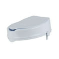 thumbnail image 2 of Mobb Raised Toilet Seat with Lid 4", 2 of 2