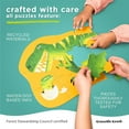 thumbnail image 5 of Crocodile Creek 36-Piece Jigsaw Floor Puzzle - Fun Floor Puzzles for Kids Ages 3-5 - Heavy-Duty Shaped Box for Storage - Backyard Bugs - 27" W x 20" H Finished, 5 of 7