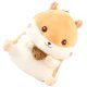 thumbnail image 4 of Almohada de Hámster Vogacara Juguete de Peluche de Algodón Regalo de Dibujos Animados Marrón 23cm 2piezas, 4 of 6