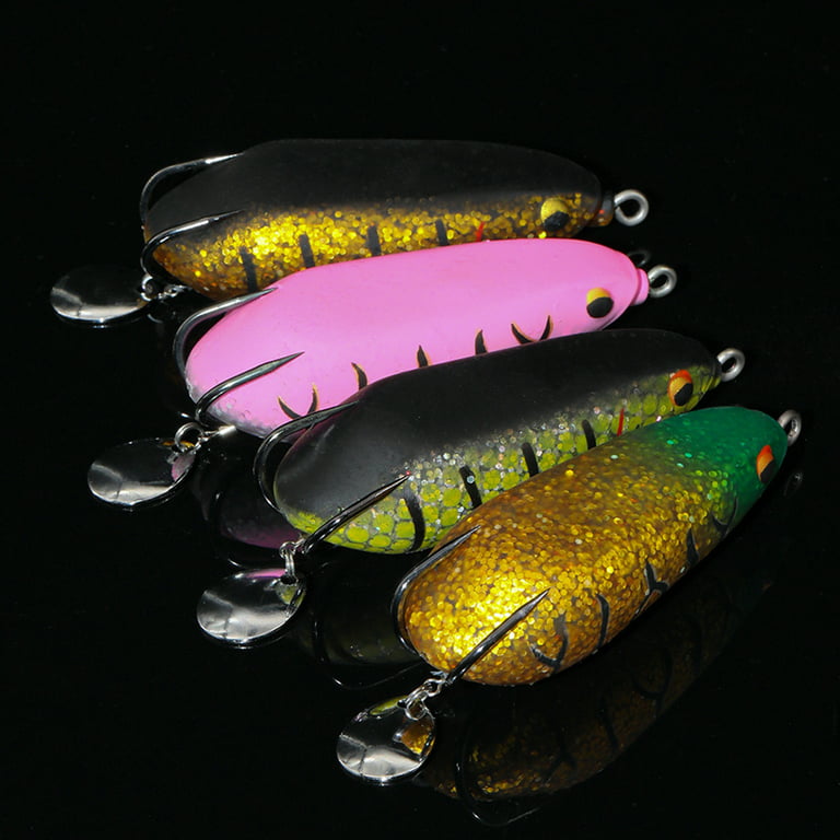 Fishing Lures Frog Baits Vivid Pattern Easy to Throw 3D Eyes