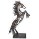 thumbnail image 4 of Estatua Decorativa De Animal Abstracto - Estatua De Caballo De Metal Diseño único En 3D Caballo De Pie Estatua Decorativa De Animal Abstracto Regalo Decorativo De Caballo De Metal (no Iluminado), 4 of 5