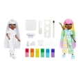 thumbnail image 3 of Rainbow High Watercolor & Create Fashion DIY Doll with Washable Watercolors + Tie-Dye Kit, Green Eyes, Long Straight Hair, Bonus Top & Shoes. Color, Create, Play, Rinse and Repeat. Creative 4-12+, 3 of 5