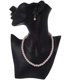 thumbnail image 4 of Elegante collar, pulsera y pendientes de perlas de agua dulce de forma redonda de 7-8 mm para mujeres y niñas, 4 of 4