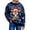 Navy, variant on Unisex Ugly Christmas Sweater for Men Women Xmas Holiday Party Funny Print Knit Pullover,Dark Green,M