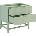 thumbnail image 2 of James Martin Vanities D100-V36-1Wz Emmeline 36" Free Standing Single Basin Ash Wood Vanity, 2 of 5