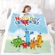 thumbnail image 5 of Numberblocks anti-pilling, suave, ligera, esponjosa y acogedora de lujo para hogar y cocina – Perfecta para niños y adultos, 100 x 150 cm, 5 of 6