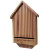Deluxe Cedar Weather Resistant Bat House for Bat Watching and Mosquito Control