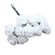 thumbnail image 3 of Billuyoard Mini rosas artificiales de espuma falsa, flores artificiales para el hogar, boda, coche, artesanal, decoración nupcial Kits de decoración para fiestas blanco, 3 of 6