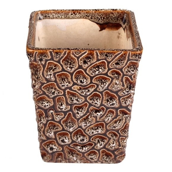 Vase Carré Tersa Moucheté