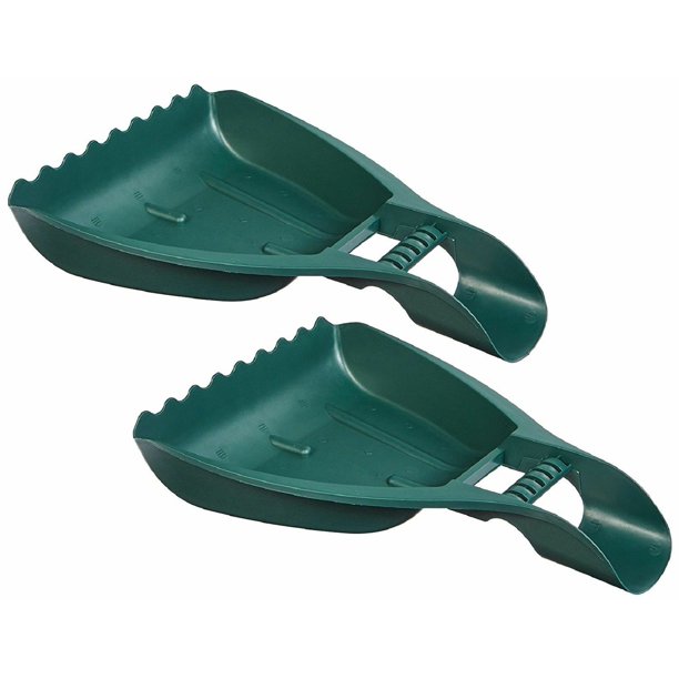 Pure Garden Leaf Scoops Garden Lawn Leaves Hand Rake Scoop Gardening