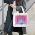 thumbnail image 7 of Easygdp Pink Shark Pool Fantasy Plush Underarm Bag, Ladies Fluffy Shoulder Bag, Women Furry Tote Bag Y2K Plush Handbag for Autumn and Winter, 7 of 7