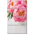 thumbnail image 2 of Fleurs de Pivoine Roses en Pleine Floraison - Impression d'Art Floral sur Toile, 2 of 3