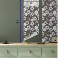thumbnail image 5 of Ambesonne Flowers Boho Peel & Stick Wallpaper for Home, Simple Nasturtium Art, 13"x36", White Taupe Grey Redwood, 5 of 5