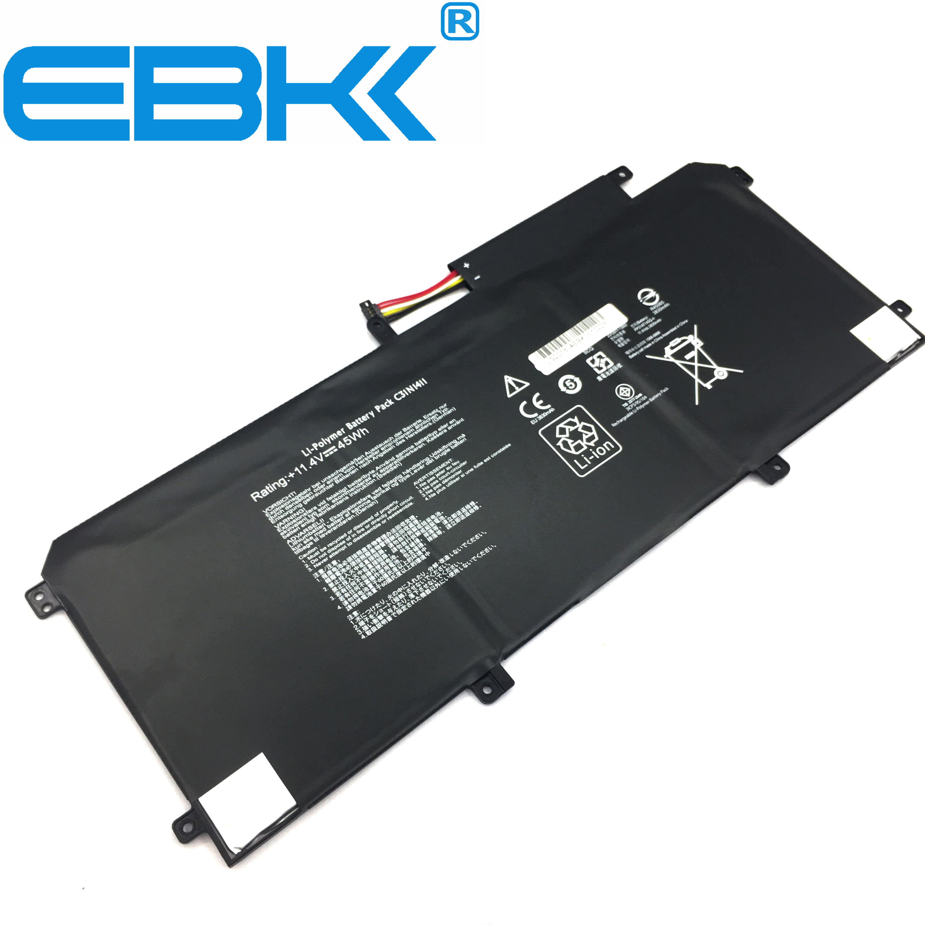 EBK C31N1411 Battery For Asus Zenbook U305 UX305 UX305F UX305C Series