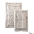 thumbnail image 1 of Superior  Luxurious Combed Cotton Non-skid Bath Rug Set - Set of 2, 1 of 5