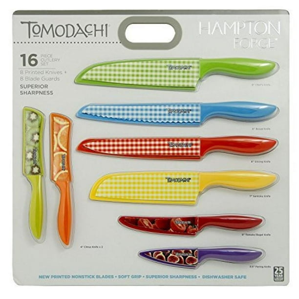 Hampton 16Piece Tomodachi Prints Cutlery Set