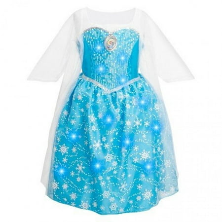 Disney Frozen Elsa Musical Light Up Dress (Size