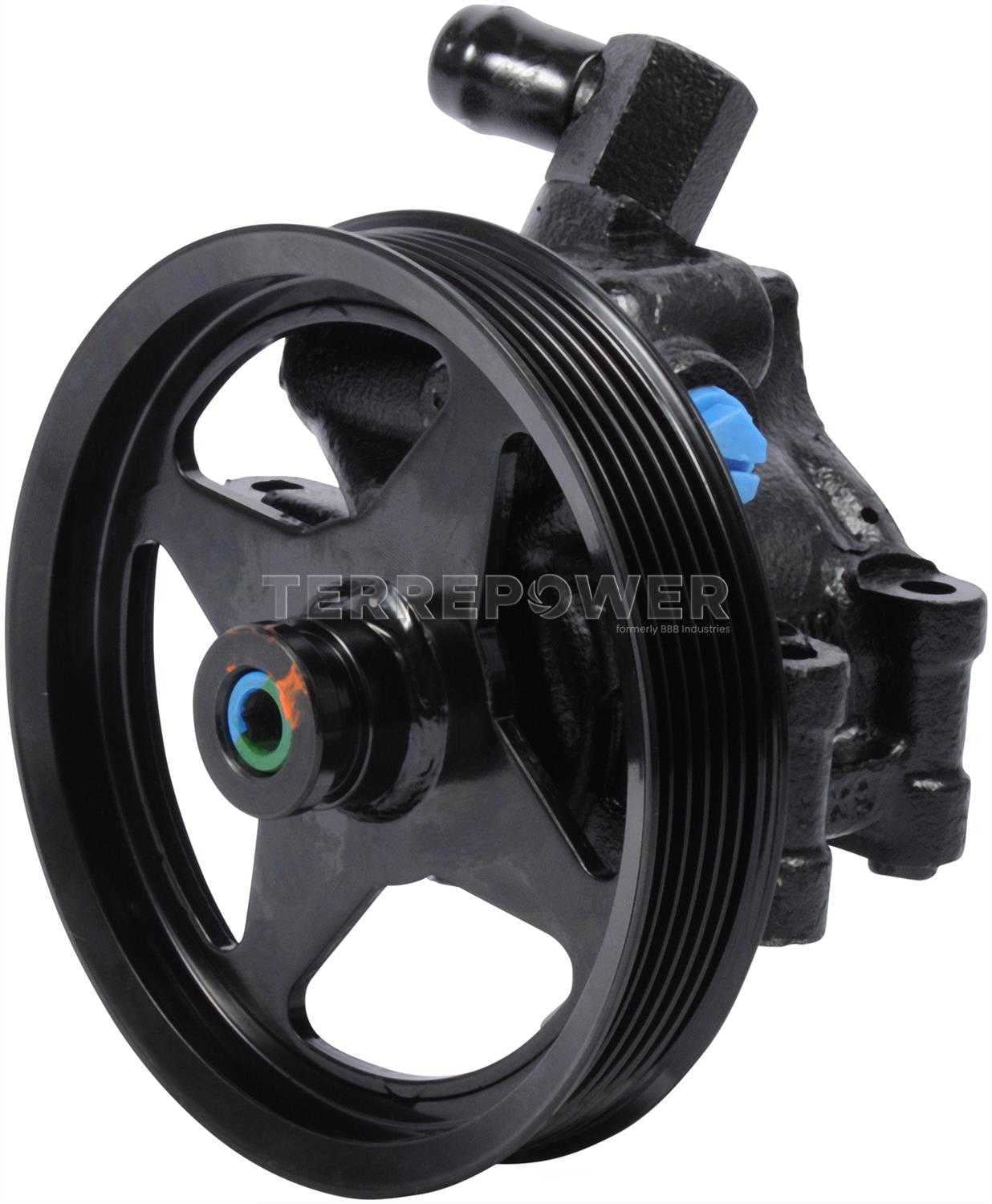 TERREPOWER formerly BBB Industries 712-0114A1 Remanufactured Power Steering Pump