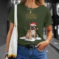 thumbnail image 4 of Frenchie Santa Xmas Merry Christmas French Bulldog TShirt, 4 of 6