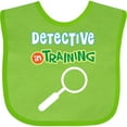 thumbnail image 3 of Inktastic Detective in Training Boys or Girls Baby Bib, 3 of 4