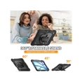 thumbnail image 3 of Case for iPad Air 11 inch 6th Generation M2 2024, Heavy Duty Shockproof Protective Cover with Screen Protector, Stand and Hand/Shoulder Strap for iPad Air 6th Generation Blue, 3 of 7