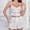 b_White, variant on Xysaqa Women's Two Piece Outfits Sexy Sleepwear Womens Sleeveless Tank Tops Cami Shorts Pajama Set for Women Comfy Pjs Lounge Set White S