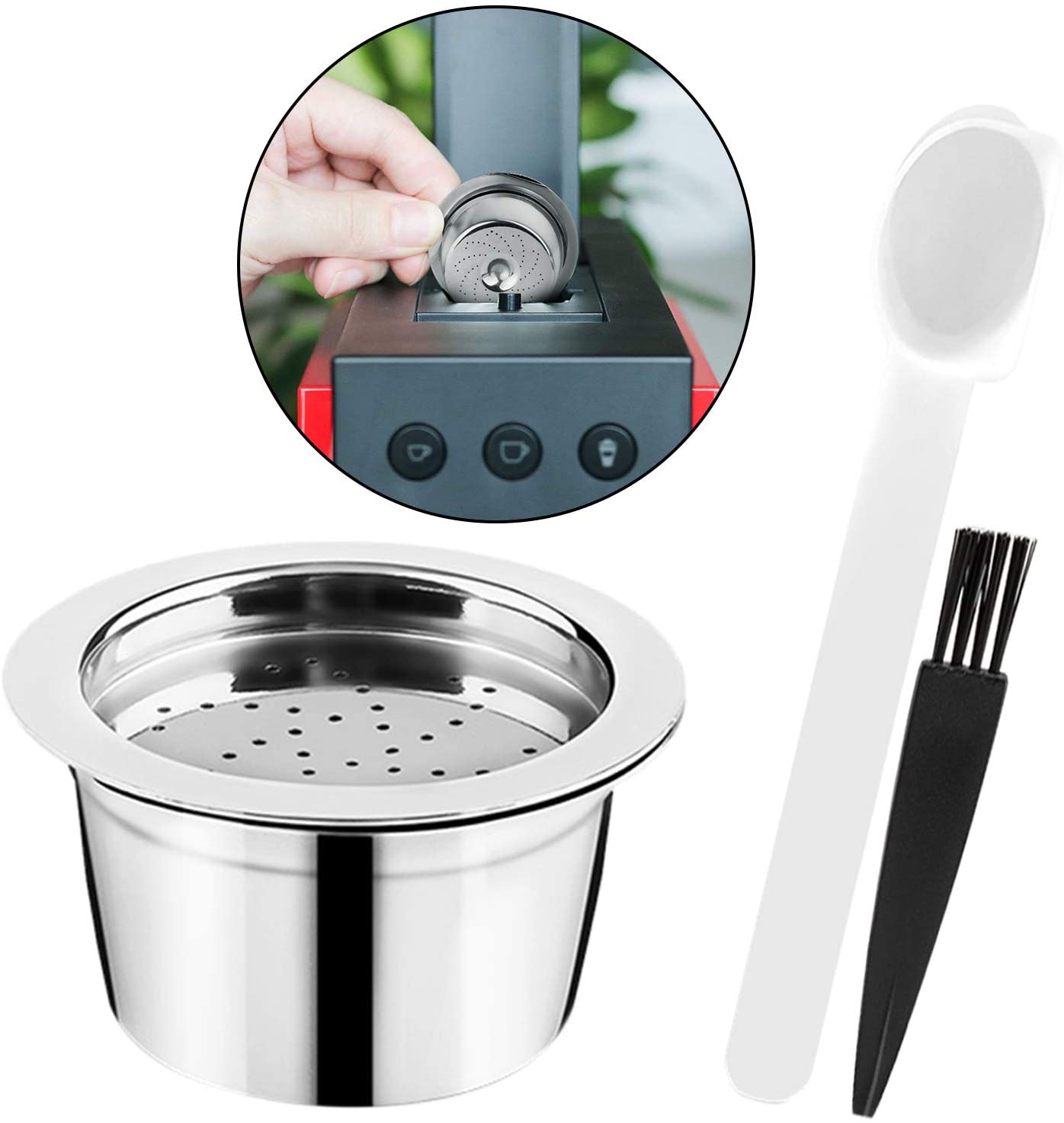 Reusable Stainless Steel Capsules 