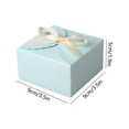 thumbnail image 3 of STPToys Small Gift Boxes With Ribbon Bows Blue Treat Box For Holiday Party Supplies Small Present Wrapping Favor Decor, 3 of 6