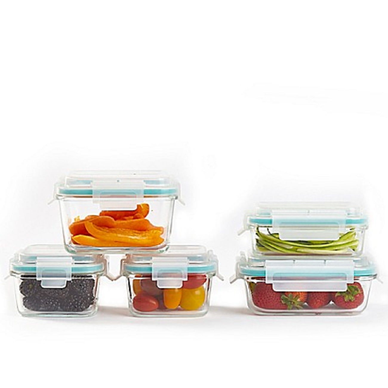Proglass 10 Piece Food Storage Container And Lid Set Com Departments