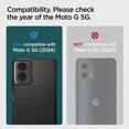 thumbnail image 2 of Funda Spigen para Moto G 5G 2024, Protección Militar, Negra, 2 of 7