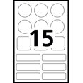 thumbnail image 2 of Avery White No-Iron Fabric Labels, Handwrite, Assorted Sizes - 20281, 2 of 5