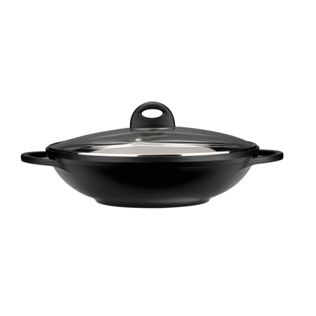 Berghoff CooknCo 12.5" Cast Alum Covered Wok
