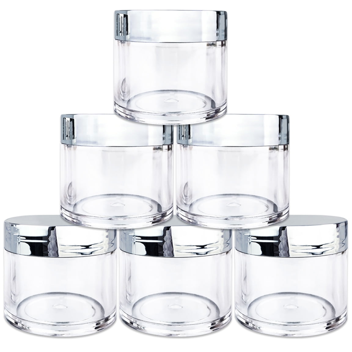 1oz/30g/30ml High Quality Acrylic Leak Proof Clear Container Jars with