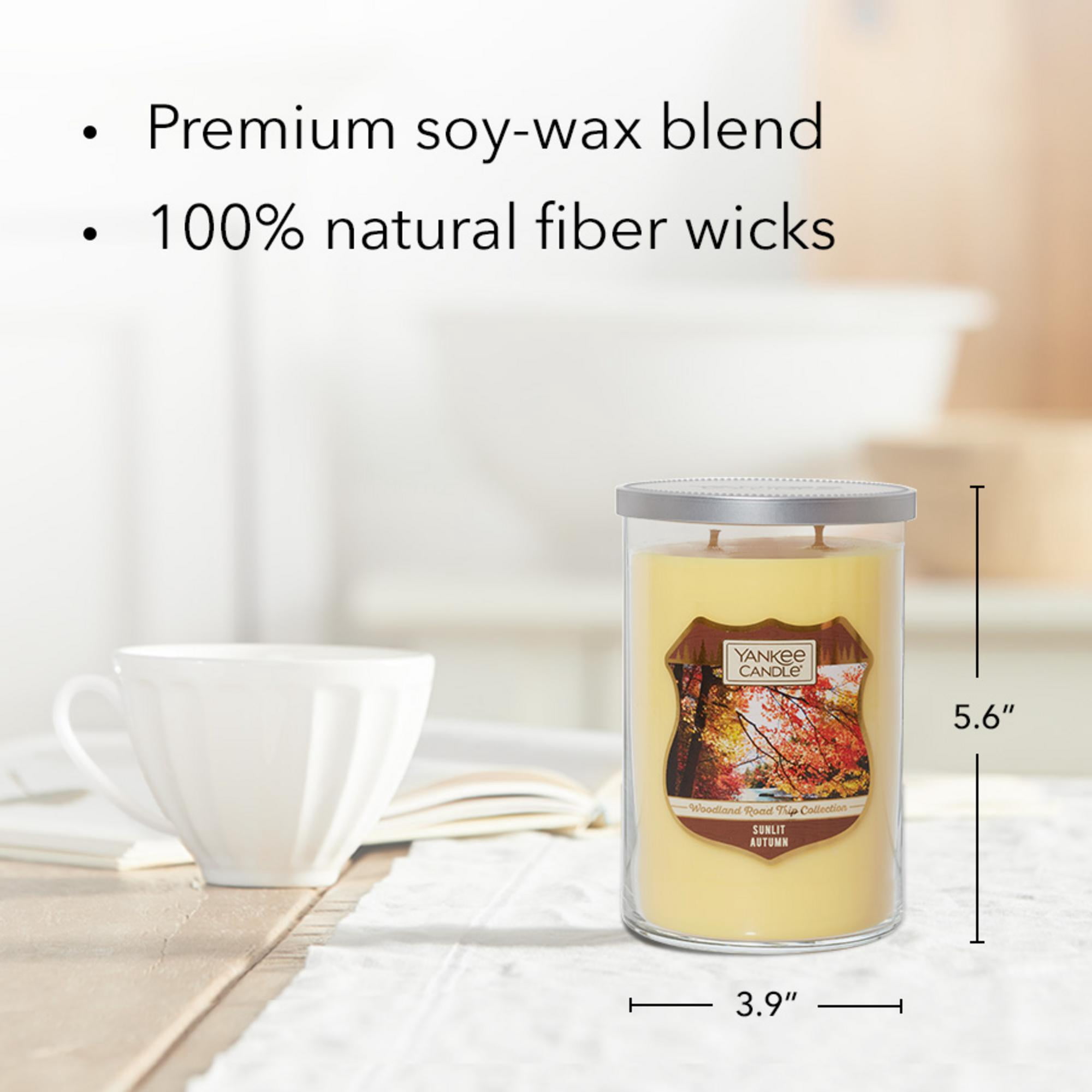 Yankee Candle Sunlit Autumn - Large 2-Wick Tumbler Candle