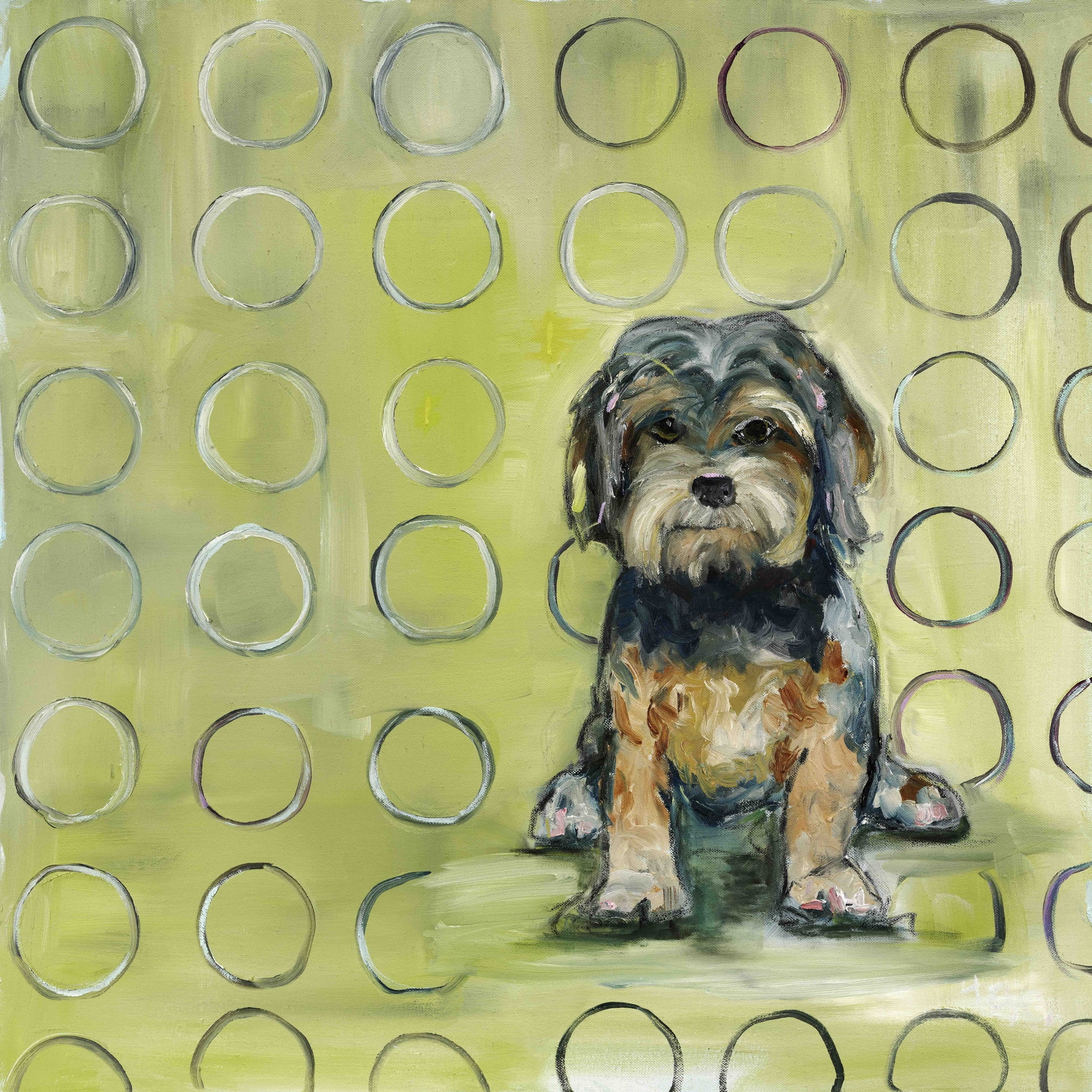 Marmont Hill "Baxter" by Tori Campisi Painting Print on Canvas